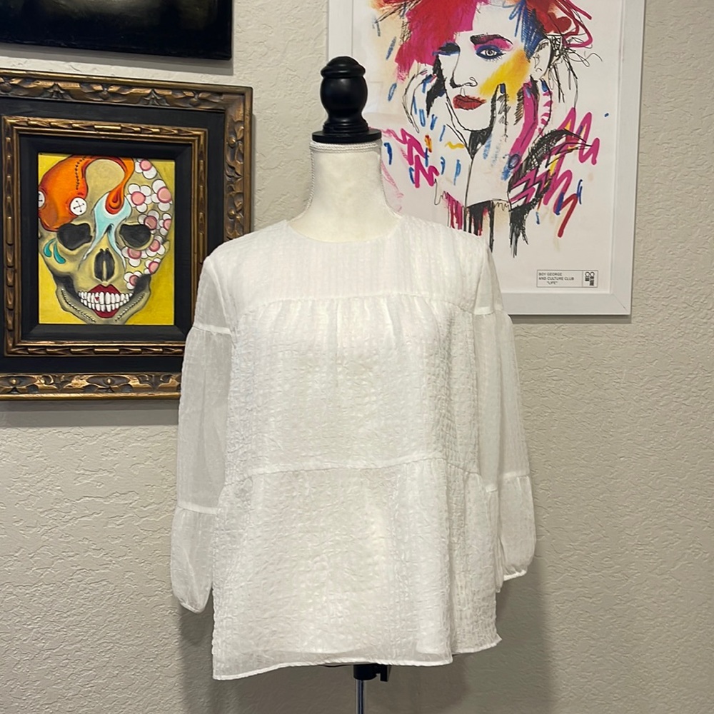 Calvin Klein White Blouse